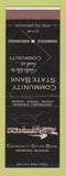 Matchbook Cover - Community State Bank Grandville MI