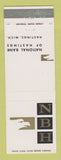 Matchbook Cover - National Bank of Hastings MI