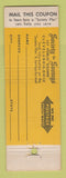 Matchbook Cover - Society for Savings Bank Cleveland OH 1949