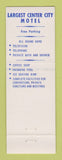 Matchbook Cover - Lombardy Motel Atlantic City NJ