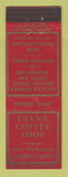 Matchbook Cover - Diana Coffee Shop Lansing MI WEAR