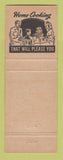 Matchbook Cover - Marlow's Restaurant Jefferson GA Spaghetti