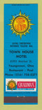 Matchbook Cover - Quality Courts Motels Town House Youngstown OH