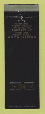 Matchbook Cover - Houghton National Bank MI WEAR