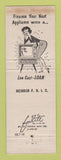 Matchbook Cover - Houghton National Bank MI WEAR