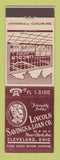 Matchbook Cover - Lincoln Savings and Loan Cleveland OH Abraham