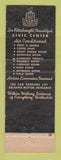 Matchbook Cover - Hotel Webster Hall Pittsburgh PA Boot and Saddle