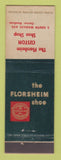 Matchbook Cover - Florsheim Shoes Chicago IL
