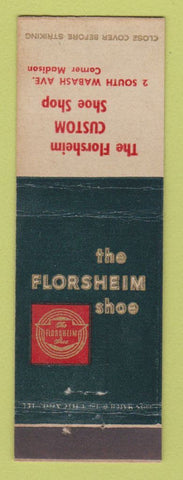Matchbook Cover - Florsheim Shoes Chicago IL