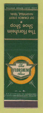 Matchbook Cover - Florsheim Shoes Nashville TN feature