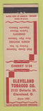 Matchbook Cover - Cleveland Tobacco Company OH