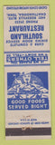 Matchbook Cover - Southland Restaurant Chattanooga TN