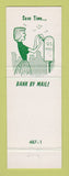 Matchbook Cover - Capital Bank Cleveland OH Shaker Heights