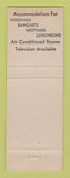 Matchbook Cover - Hotel Jermyn Scranton PA