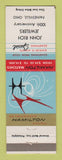 Matchbook Cover - Hamilton Watches John Rich Jewelry Painesville OH
