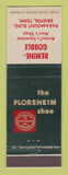 Matchbook Cover - Florsheim Shoes Remine Gobble Bristol TN