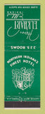 Matchbook Cover - Hotel Elkhart IN