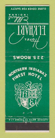 Matchbook Cover - Hotel Elkhart IN