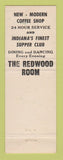 Matchbook Cover - Hotel Elkhart IN