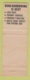 Matchbook Cover - St Joseph Bank and Trust South Bend IN