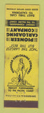 Matchbook Cover - Pioneer Carloading Freight  WEAR