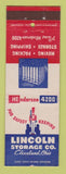 Matchbook Cover - Lincoln Storage Moving Cleveland OH