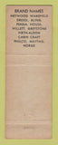 Matchbook Cover - Fecera's Furniture Pottstown PA WEAR