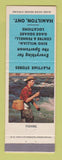 Matchbook Cover - Playtime Sports Sporting Goods Hamilton ON fishing