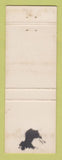 Matchbook Cover - Keg and Cask Liquor Richmond IN WORN BACK