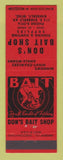 Matchbook Cover - Don's Bait Shop fishing Kimberly WI