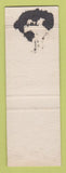 Matchbook Cover - Greenwich Liquor Store New York City WORN BACK
