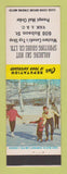 Matchbook Cover - Arlberg Ski Hut Sproting Goods Vancouver BC