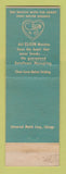 Matchbook Cover - Elgin Watches Kelvin Schroeder Jewelry South Milwaukee WI