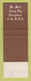Matchbook Cover - Edward's Pipe Tobacco Shop West Palm Beach FL