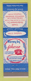 Matchbook Cover - Credit Endorsement Company Knoxville TN loans