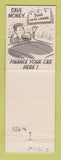 Matchbook Cover - First National Bank Oconomowoc WI Okauchee