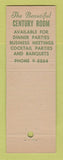 Matchbook Cover - Lansing Cave MI Jim's Lounge