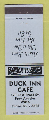 Matchbook Cover - Duck Inn Cafe Port Angeles WA