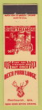 Matchbook Cover - Deer Park Lodge Manitowish WI