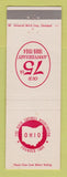 Matchbook Cover - Ohio Savings Association 1964 OH Cleveland