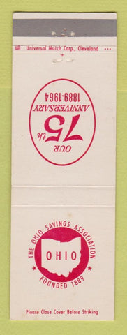 Matchbook Cover - Ohio Savings Association 1964 OH Cleveland