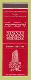 Matchbook Cover - Tower National Bank Lima OH