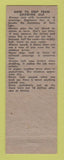Matchbook Cover - Knox Trailer Sales Park Knoxville TN