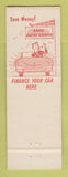 Matchbook Cover - First National Bank Elyria OH