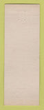 Matchbook Cover - Hicks Bros Tavern Lansing MI Shuffleboard