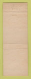 Matchbook Cover - Del Frate's Bar Restaurant Pittsburgh PA