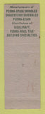 Matchbook Cover - Perma Stain Cedar Shingles Cleveland OH
