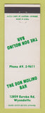 Matchbook Cover - The Don Molino Bar Wyandotte MI