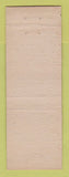 Matchbook Cover - Hamilton's Park Hotel Warren OH Hamilton's Welshfield Inn OH