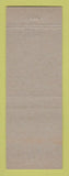 Matchbook Cover - Beam Building Supply Port Colborne ON